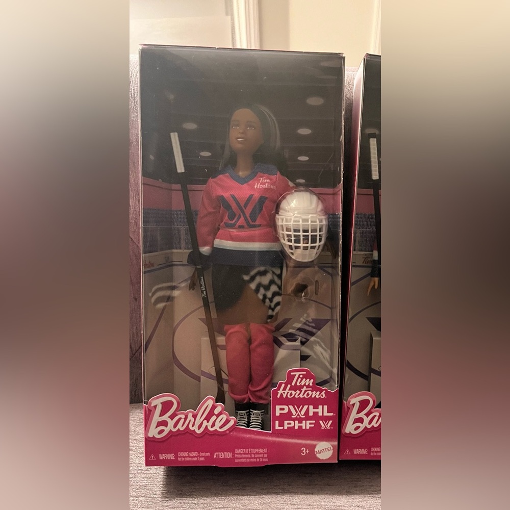 Barbie Tim Hortons Hockey Doll NEW